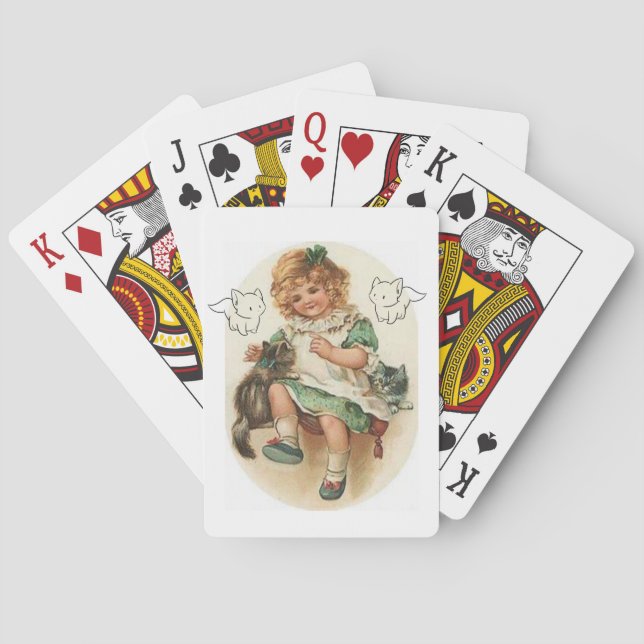 Deck de cartes de jeu de St. Patrick (dos)