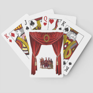 Deck de cartes de jeu romain