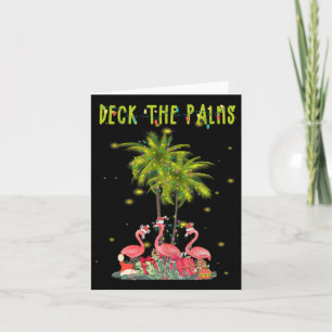 Deck den Palms Hawaiian Weihnachtsleuchten Palm Fl Karte