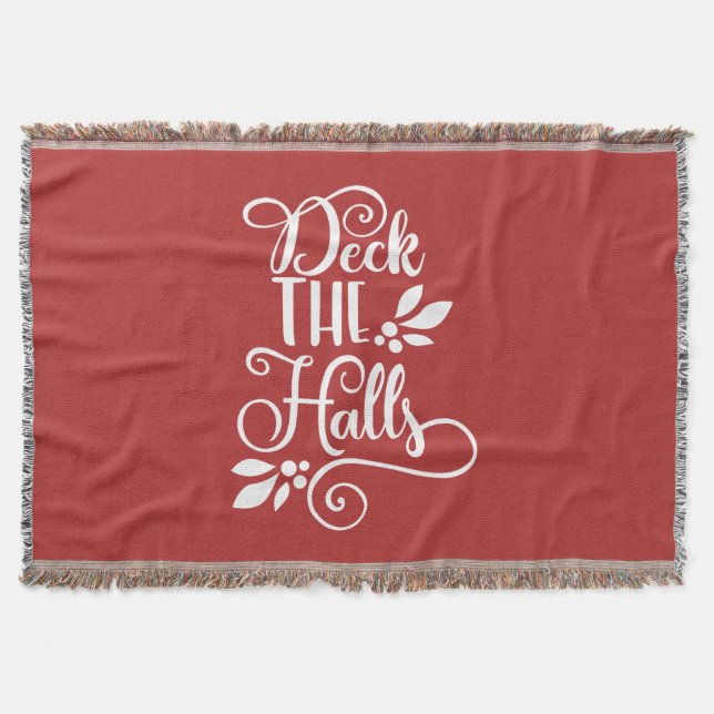 Deck der Hallen Typografie Holidays Decke (Vorderseite)