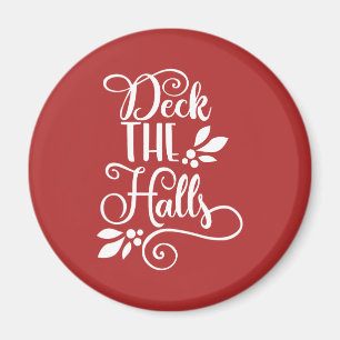 Deck der Hallen Typografie Holidays Magnet
