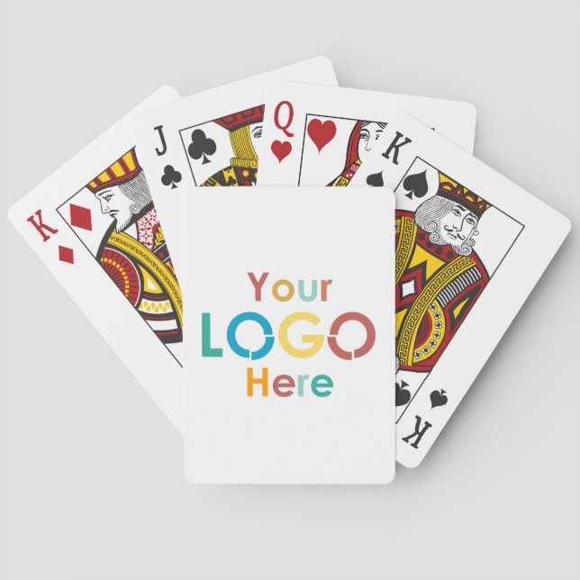 Deck für die Werbung für kundenspezifische Firmenl Spielkarten (Rückseite)