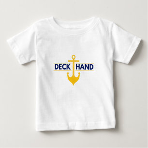 Deck Hand AKA Lead Deckhand Baby T-shirt