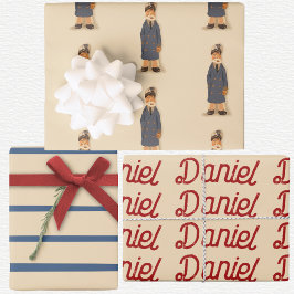 Deck The Docks Weihnachten Geschenkpapier Set