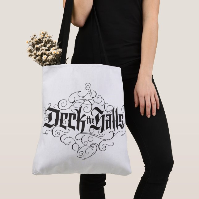 Deck the Halls Extravagant Elegante Weihnachtsbrie Tasche (Von Nahem)