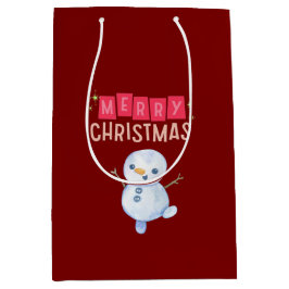 Deck the Halls: Frohe Weihnachtsfeier" Mittlere Geschenktüte