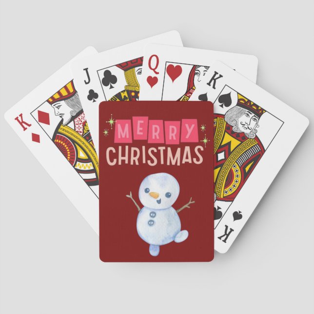 Deck the Halls: Frohe Weihnachtsfeier" Spielkarten (Rückseite)