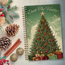 "Deck the Halls" Vintage Weihnachtszeitung