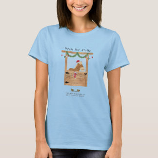 Deck the Stalls Women's Christmas Pony T - Shirt