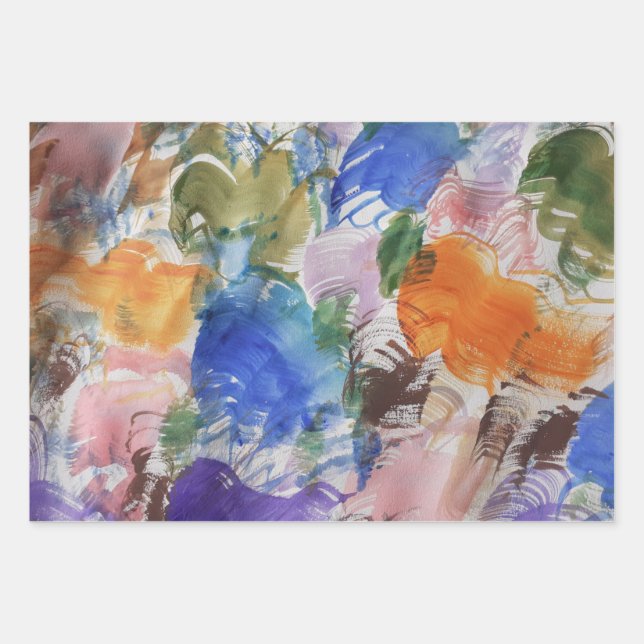 Deckblätter für die Farbabdeckung Geschenkpapier Set (Vorderseite)