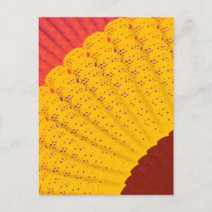 Deckchen, Fächer Postkarte