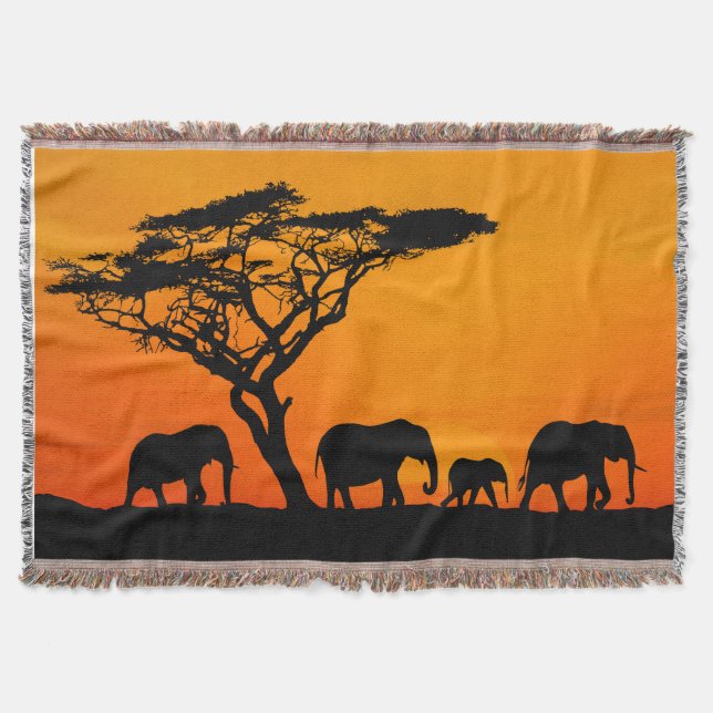 decke afrikanisches Bettuch, African, Bettuch (Vorderseite)