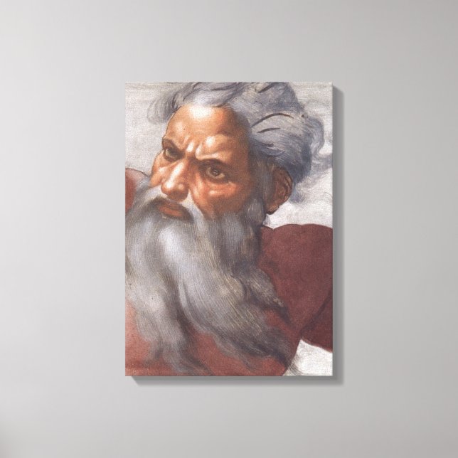 Decke der Sixtinischen Kapelle Leinwanddruck (Vorderseite)