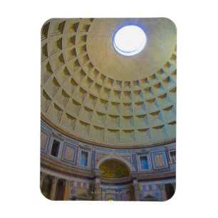 Decke des Pantheons in Rom, Italien Magnet