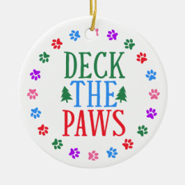 Decke die Paws Weihnachtsschmuck