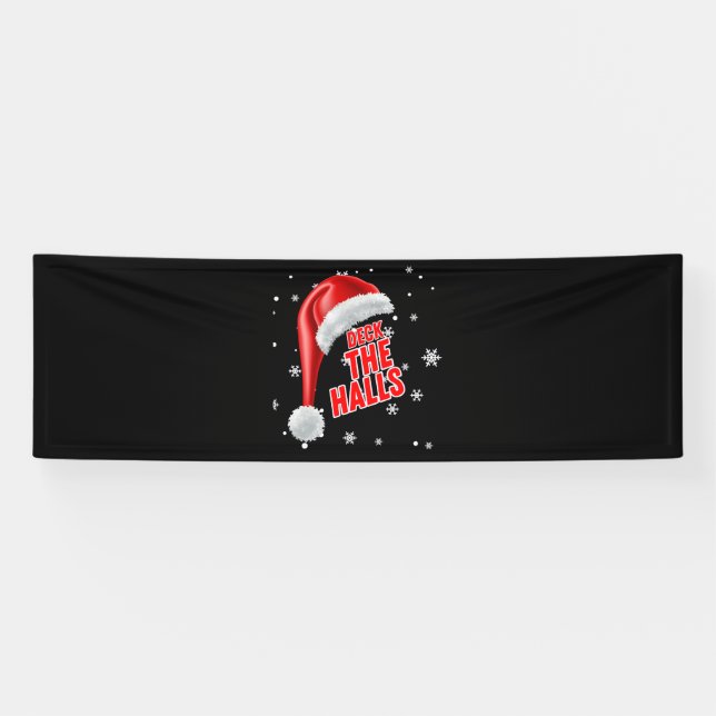 Decke die Snow Collection 2.5x8 Vinyl Banner (Horizontal)