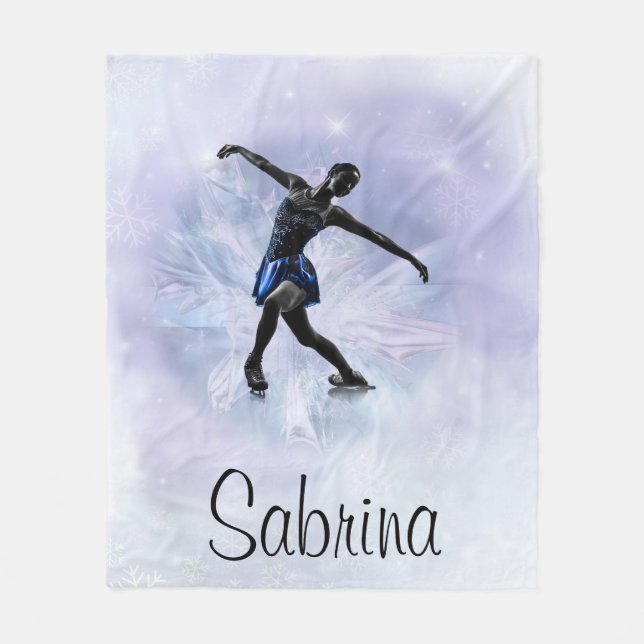 Decke Eis-Prinzessin Fleece - Medium (Vorderseite)