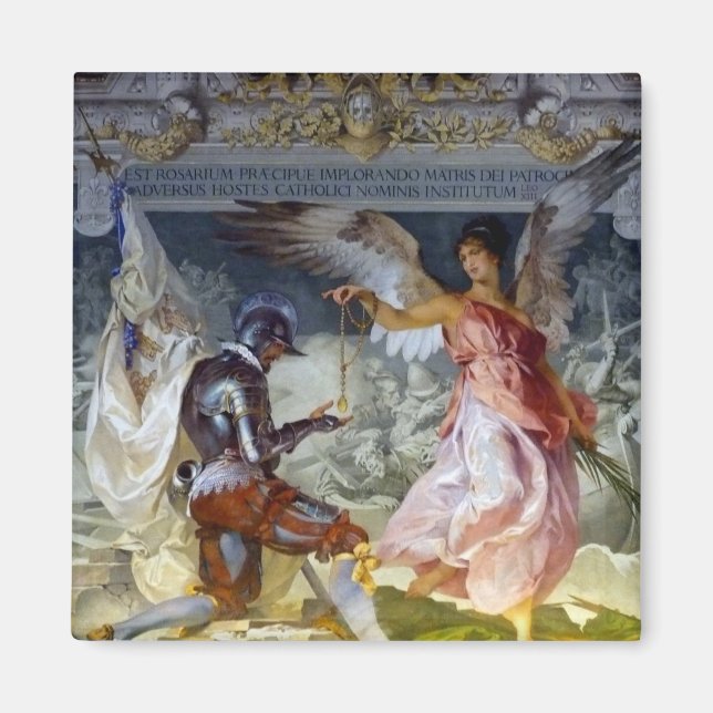 Decke im Vatikanischen Museum Magnet (Vorne)