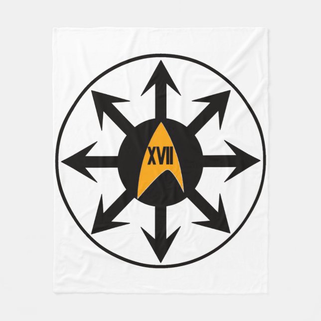 Decke mit dem Kampfabzeichen der 17. BDE SFMC (Vorderseite)