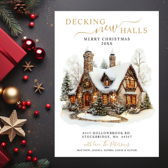 Decke neue Hallen Neue Zuhause Weihnachtsreise Ankündigung (Von Creator hochgeladen)