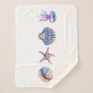 Decke "Ocean Dreams" Sherpadecke