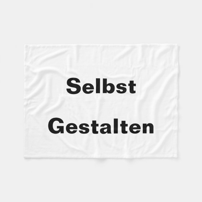 Decke Selbst Gestalten (Vorderseite (Horizontal))