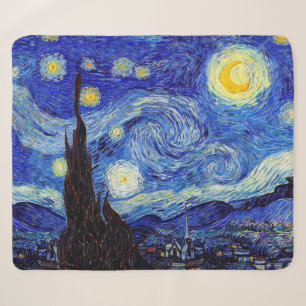 Decke Starry Nachtinspirierte Van Gogh Sherpa Sherpadecke