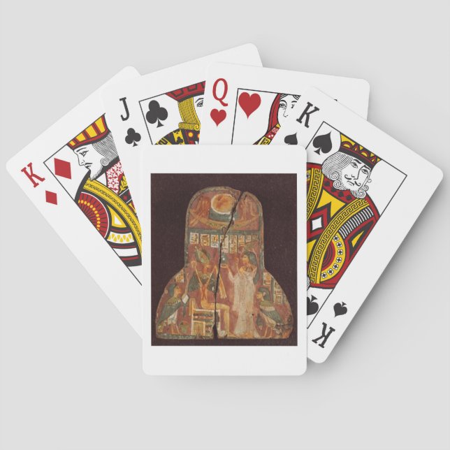 Deckel des Sarges des Sängers, Toarnemiherti, SH Spielkarten (Rückseite)