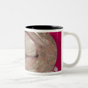 Deckel eines krater zweifarbige tasse