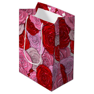 Decken der Rose Mittlere Geschenktüte