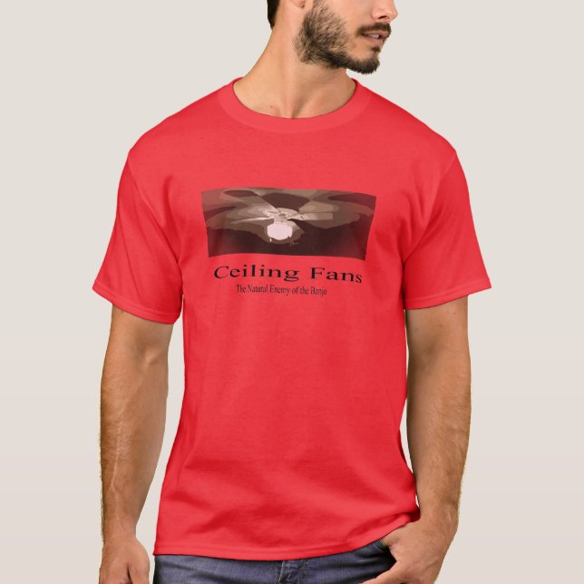 Decken-Fans der natürliche Feind des Banjo-Shirts T-Shirt (Vorderseite)
