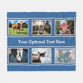 Decken IHRER 6 FOTO- u. TEXT-Fleece