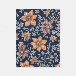 Decken mit Batikmuster