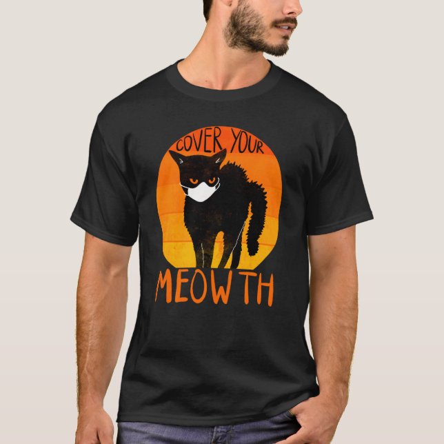 Decken Sie Ihre Mundschleimhaut mit lustiger Hallo T-Shirt (Vorderseite)