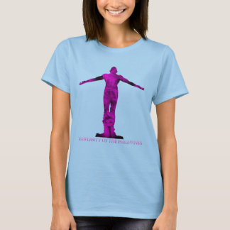 Decken Sie mich in Rosa T-Shirt