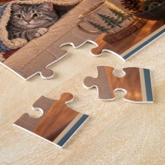 Deckenausschuss Kuschelkatzen-Puzzle