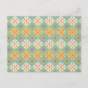 Deckengemälde aus ägyptischem Grab Postkarte