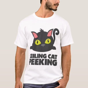 Deckenkatze-Lustige-Internet-Meme-Kunst T-Shirt