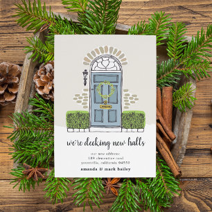 Decking New Halls Holiday Moving Announcement Ankündigung