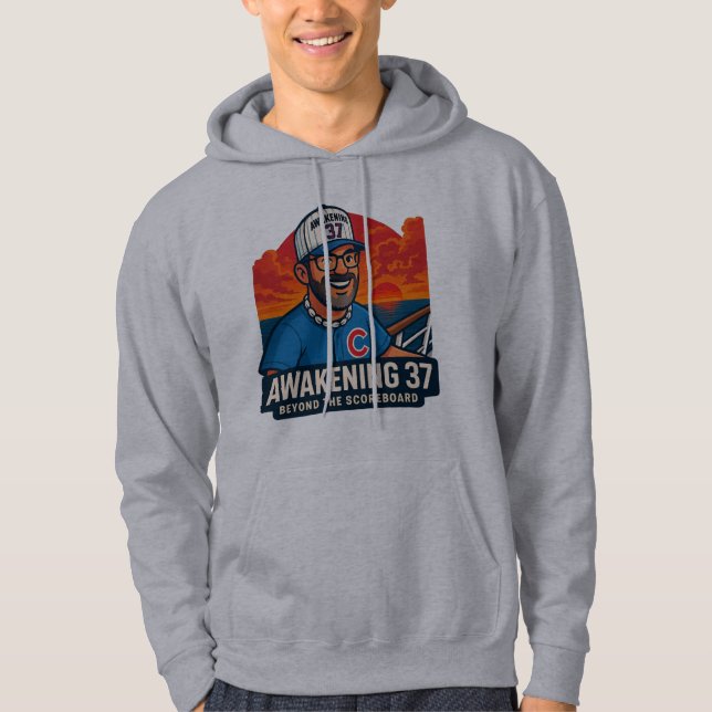 Decks and Dingers Sunset Hoodie (Vorderseite)