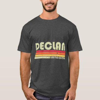 DECLAN Geschenk Name Personalisiert Lustig Retro T-Shirt