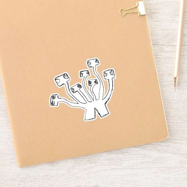 Declan's Hydra Aufkleber (Notizbuch)