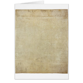 Déclaration d'indépendance originale des