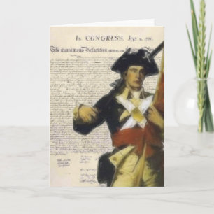 Déclaration et carte d'homme minute