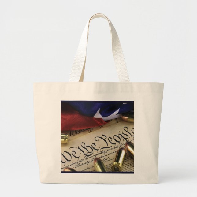 Declaration of Independence   Jumbo Stoffbeutel (Vorne)