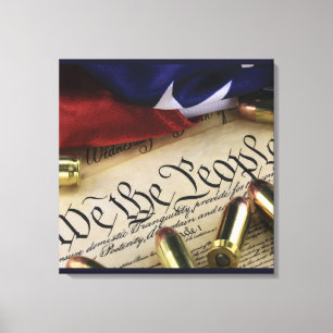 Declaration of Independence Leinwanddruck