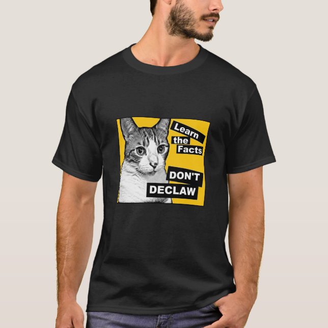 Declaw nicht das Shirt der Männer (Vorderseite)