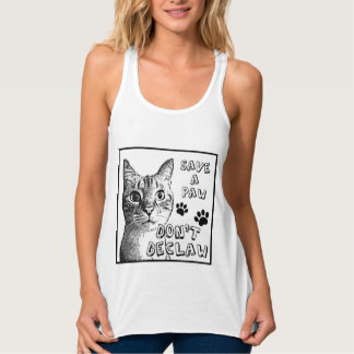 Declaw nicht tank top