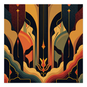 Déco Abstraction Glossy