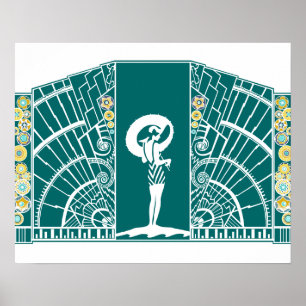 DÉCO BALNÉAIRE en Turquoise et Jaune